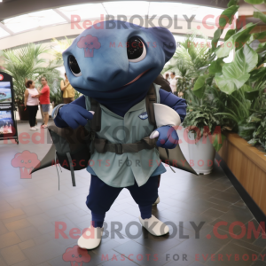 Costume de mascotte de raie...