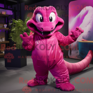 Postava maskota Magenta...