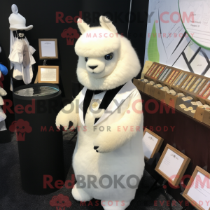 Witte Alpaca...