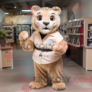 Disfraz de mascota del león...
