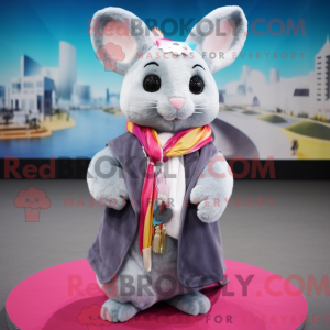 Chinchilla-mascottekostuum...