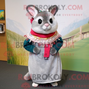 Chinchilla-mascottekostuum...