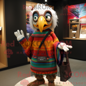 Hawk maskot drakt karakter...