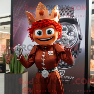Rust Queen maskotdraktfigur...