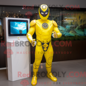 Lemon Yellow Superhero...