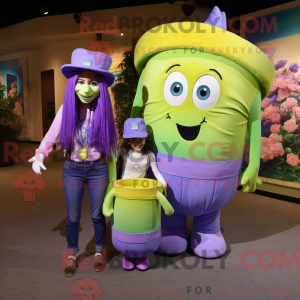 Lavender Pot Of Gold maskot...