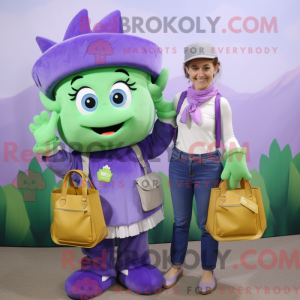 Lavender Pot Of Gold maskot...