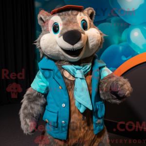 Turkis Marmot maskot...