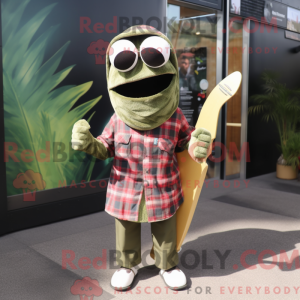 Olive Swordfish mascot...