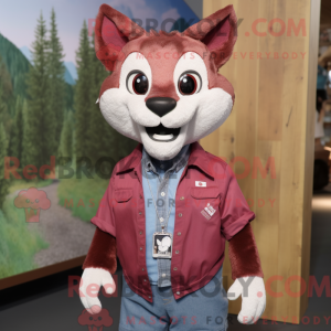 Costume de mascotte de Lynx...
