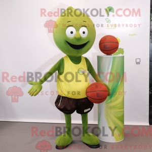 Oliven Håndball Ball maskot...