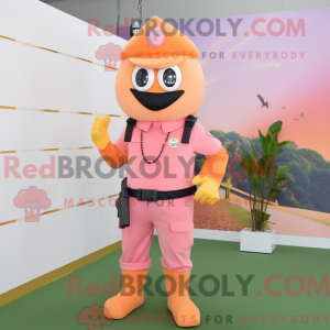 Peach Para Commando máscara...