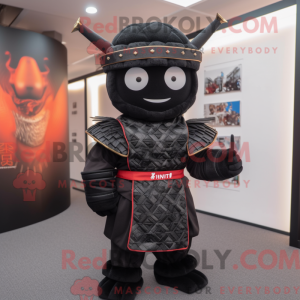 Black Samurai mascot...