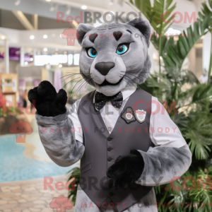 Grijze Panter mascotte...