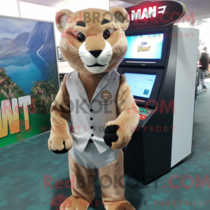 Costume de mascotte de lion...