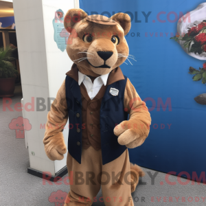 Berglöwe-Maskottchen-Kostüm...