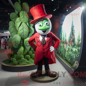 Red Beanstalk maskot...