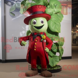 Red Beanstalk maskot...