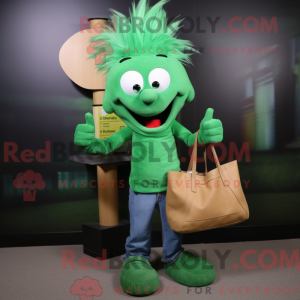 Mascotte d Aglet vert forêt...