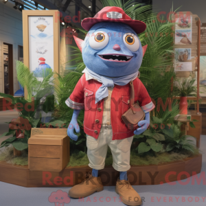 Disfraz de mascota del atún...