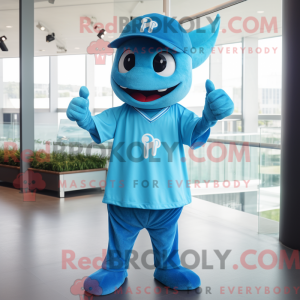 Cyan Pho Maskottchen...