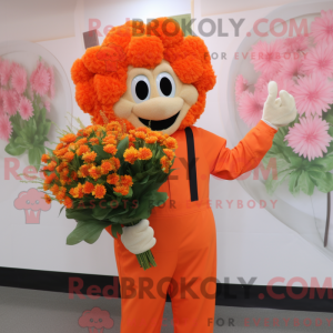Orange Bouquet Of Flowers...