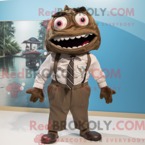 Costume mascotte de Piranha...