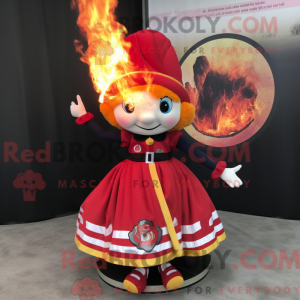 Disfraz de mascota Fire...