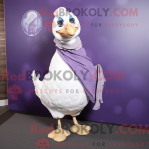 Lavendel Swan máscara drak...