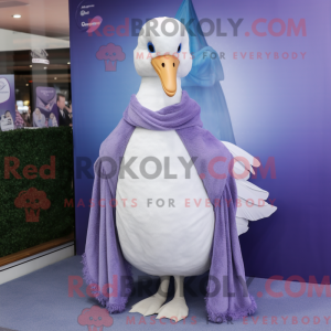 Lavendel Swan máscara drak...