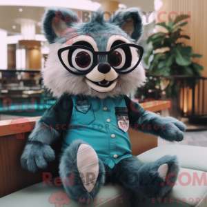 Teal Raccoon...