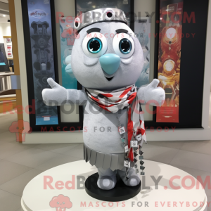 Sølvarmbånd maskot kostyme...