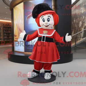 Akrobat maskot kostume...
