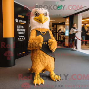 Złota maska Haast S Eagle w...