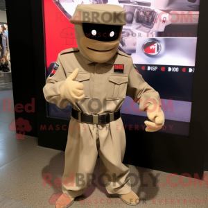 Máscara Beige Gi Joe com...