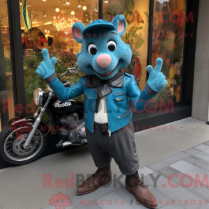 Turkis Ratatouille maskot...