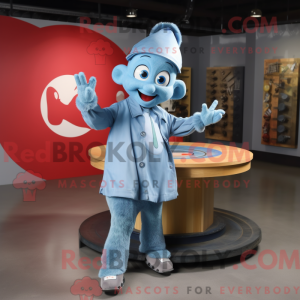 Sky Blue Plate Spinner...