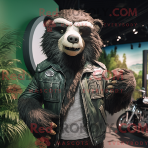 Disfraz de mascota del oso...