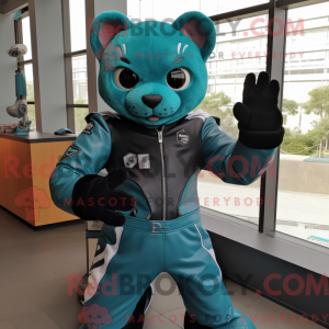 Postava maskota Teal...