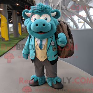 Figura de máscara de búfalo...