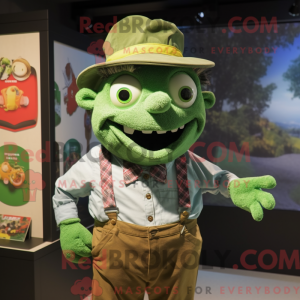 Personnage mascotte de...