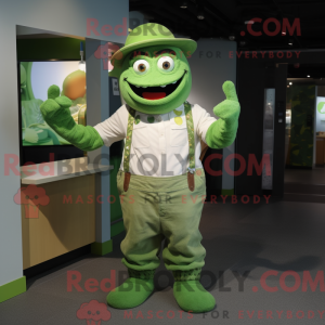 Green Goulash mascot...