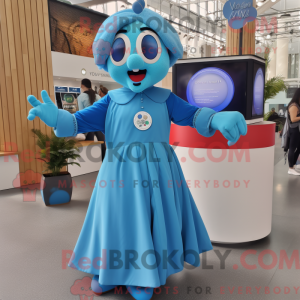 Disfraz de mascota Sky Blue...
