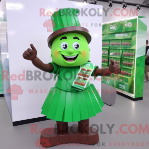 Postava maskota Green...
