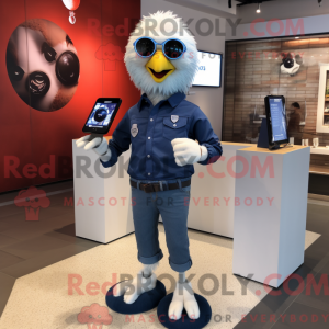 Navy Fried Chicken mascot...