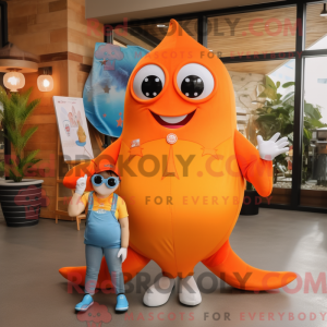 Costume mascotte de Raie...