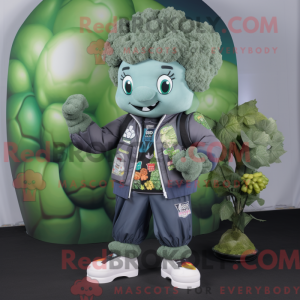 Grande figura de máscara de...