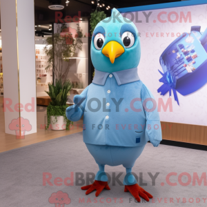 Maskotdraktfigurat Sky Blue...