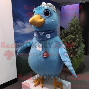Disfraz de mascota Sky Blue...