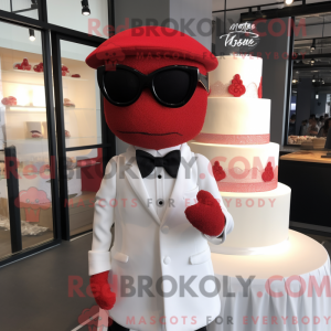 Maskottchenkostüm Rote...